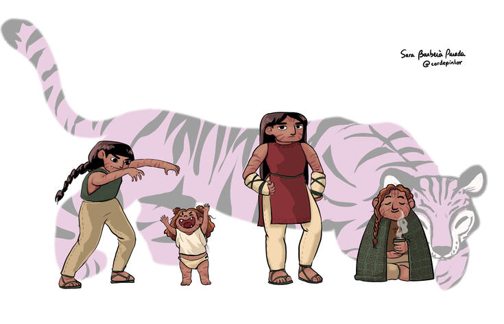 Character design; personatges originals
